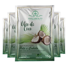Máscara Multi Funcional Pele e Cabelo Óleo de Coco (Sachê) 15g