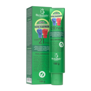 Gel Massageador Detona com 21 Ervas 150g