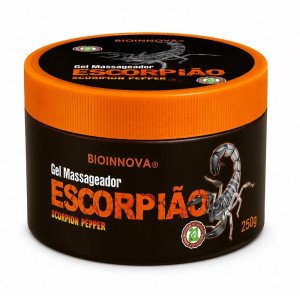Gel Massageador Escorpião NutriBelle 250g - Alívio Muscular Intensivo