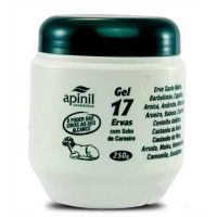 Gel Massageador 17 ERVAS apinil 250g Gel Massageador 17 ERVAS apinil 250g