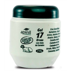 Gel Massageador 17 ERVAS apinil 250g Gel Massageador 17 ERVAS apinil 250g