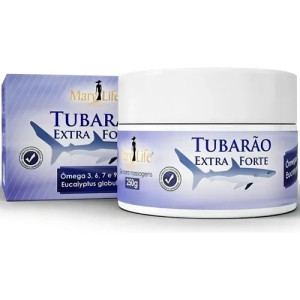 Gel Massageador Tubarão – Alívio Muscular com Ômegas 3, 6 e 7 (250g)