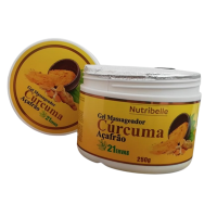 Gel Massageador Cúrcuma Açafrão 250g Gel Massageador Cúrcuma Açafrão 250g