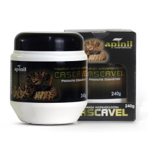 Pomada Massageadora Cascavel Apinil - 240g