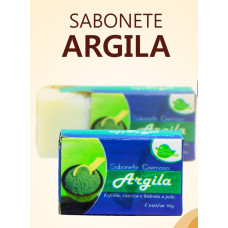 Sabonete barra Argila 90g Sabonete barra Argila 90g