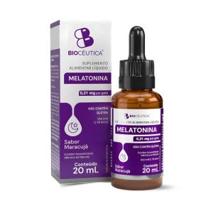 Melatonina Líquida 20ml Sabor Maracujá