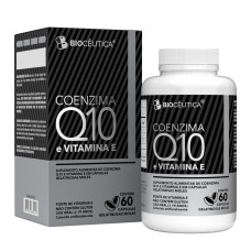 Suplemento Alimentar CoEnzima Q10 e Vit. E 60cps Gelatinosas Suplemento Alimentar CoEnzima Q10 e Vit. E 60cps Gelatinosas