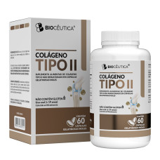 Suplemento Alimentar Colágeno Tipo II 60cps Gelatinosas Suplemento Alimentar Colágeno Tipo II 60cps Gelatinosas