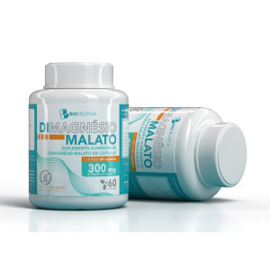 DiMagnésio Malato 300mg 60cps