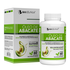 .Suplemento Alimentar Óleo de Abacate 60cps Gelatinosas .Suplemento Alimentar Óleo de Abacate 60cps Gelatinosas