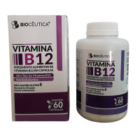 Suplemento Alimentar Vitamina B12 Metilcobalamina 60cps Suplemento Alimentar Vitamina B12 Metilcobalamina 60cps