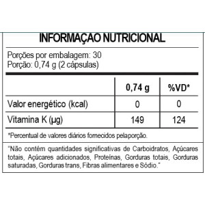 Vitamina K2 60cps