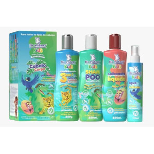 Kit Capilar KIDS Cabelo e Corpo - 4 Itens