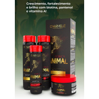Kit Capilar Força Animal Charmelle Kit Capilar Força Animal Charmelle