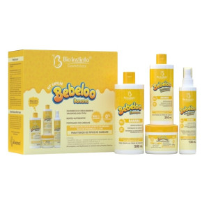 Kit Capilar Bebeloo Banana com 4 itens