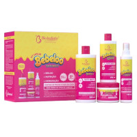 Kit Capilar Bebeloo Tutti Frutti com 4 itens Kit Capilar Bebeloo Tutti Frutti com 4 itens