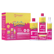 Kit Capilar Bebeloo Tutti Frutti com 4 itens Kit Capilar Bebeloo Tutti Frutti com 4 itens