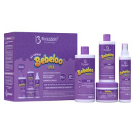 Kit Capilar Bebeloo Uva com 4 itens Kit Capilar Bebeloo Uva com 4 itens