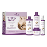 Kit Capilar Matizador Profissional Violeta Blond - Mary Life Kit Capilar Matizador Profissional Violeta Blond - Mary Life