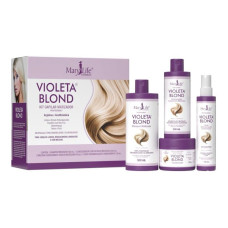 Kit Capilar Matizador Profissional Violeta Blond - Mary Life Kit Capilar Matizador Profissional Violeta Blond - Mary Life