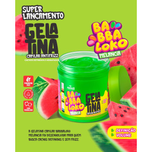 Gelatina Capilar Anti Friz Melância Apinil 500g