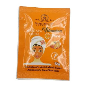 Máscara Facial Vitamina C  (Sachê) 10g